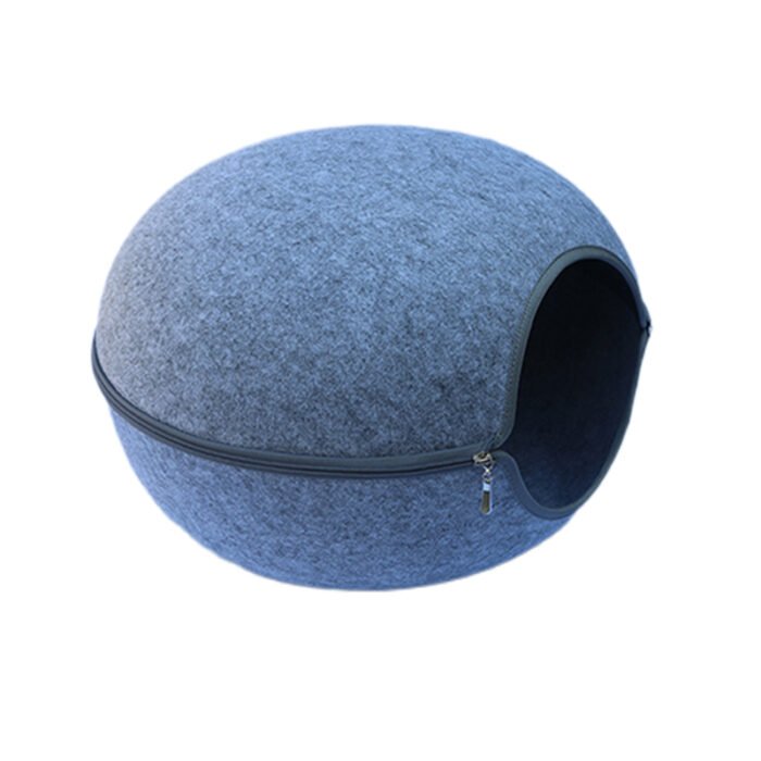毛毡宠物窝系列 中开圆蛋（TZMY-M-12）