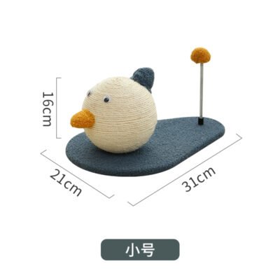 玩具小爬架系列 可爱鸭子猫抓球-小号（JSMM-MF05）