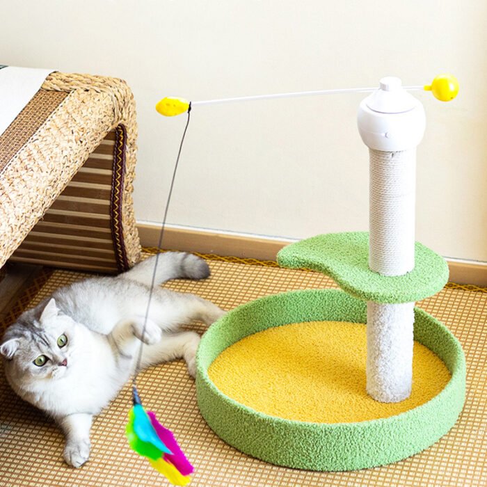 玩具小爬架系列 电动多功能逗猫 玩具猫爬架（JSMM-MP07-DH）