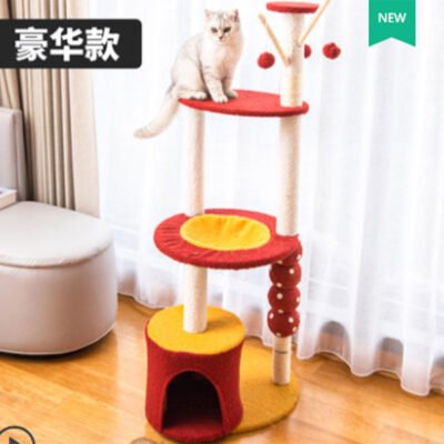 糖葫芦系列猫爬架（豪华款）（JSMM-MR02）