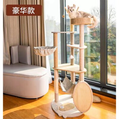 三花猫系列猫爬架（豪华款）（JSMM-MR08）