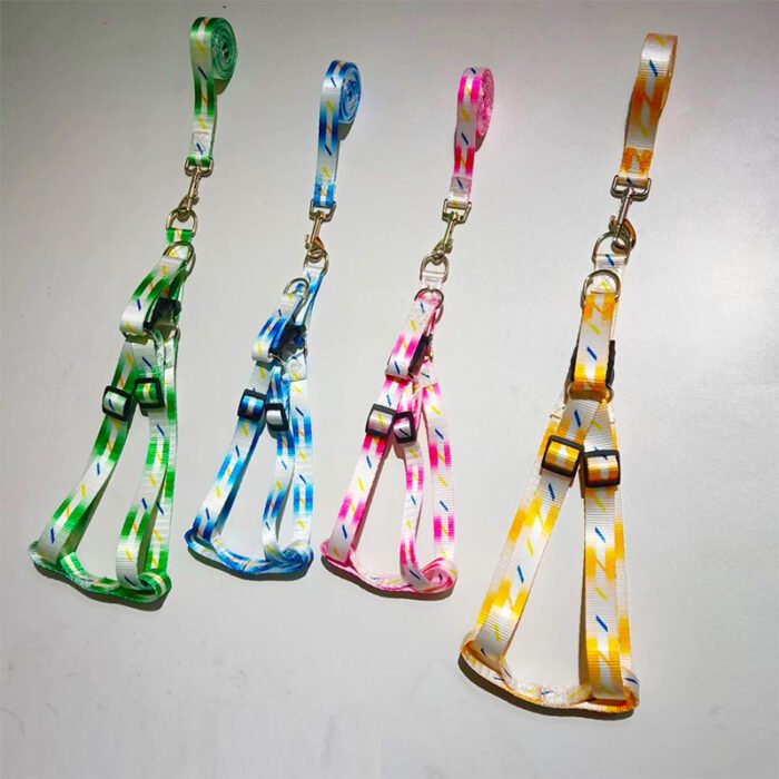 双反光纹扁绳+反光胸背M（MY-1171）