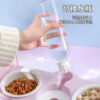 宠物双碗耐用吃喝一体防黑下巴倾斜防颈易清洁容量大宠物猫碗用品