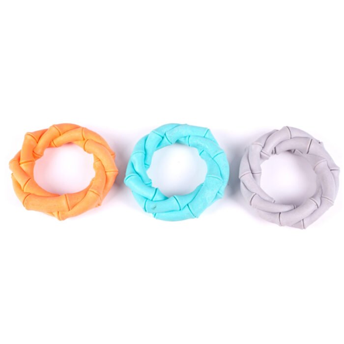 宠物玩具系列 TPR竹节圆环（SY009）
