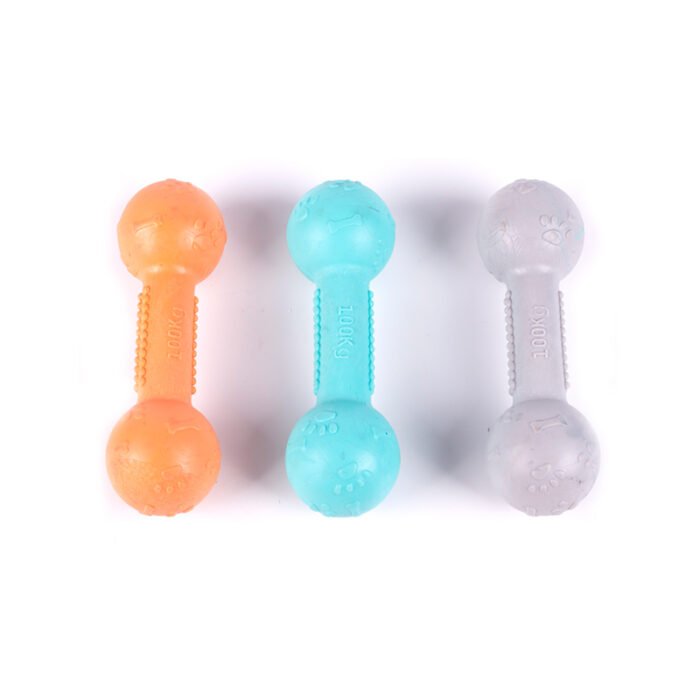 宠物玩具系列 TPR杠铃（SY011）