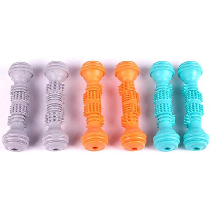 宠物玩具系列 洁齿四齿哑铃（SY021）