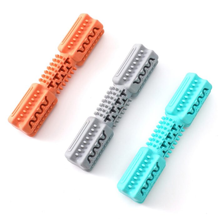 宠物玩具系列 十字洁牙杠铃（SY042）