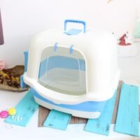 大号全封闭抽屉网格猫砂盆