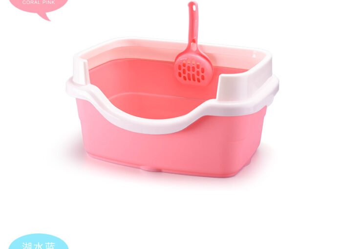 半封闭式方形猫砂盆