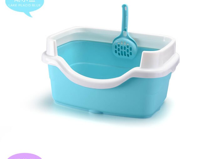 半封闭式方形猫砂盆