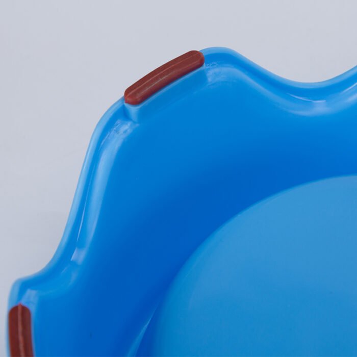 不锈钢波浪形双碗