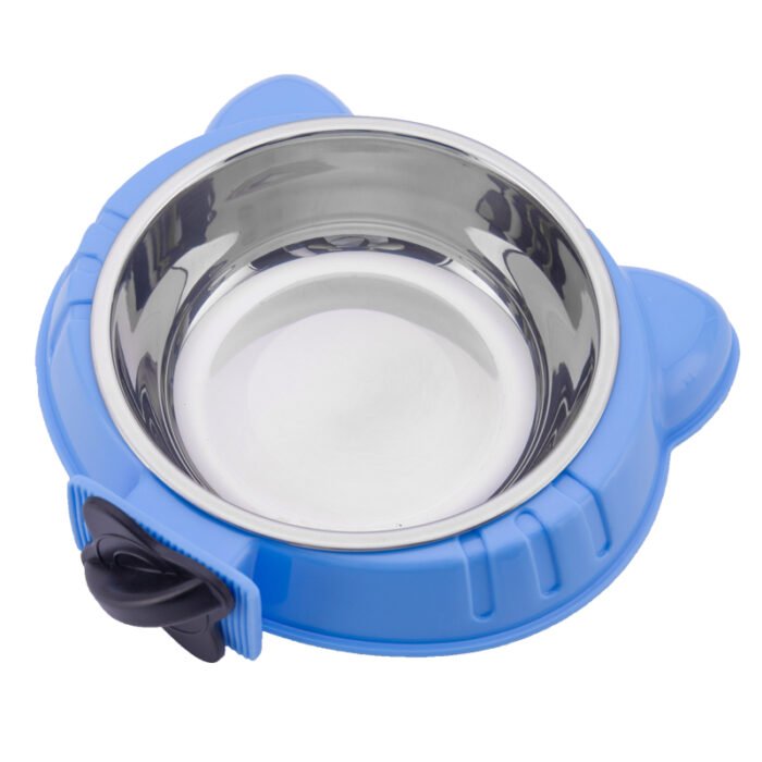 猫头型喂食盆挂碗