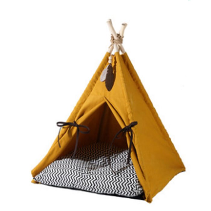 树叶吊件黄色帐篷（ZEZE-Z1B00030）