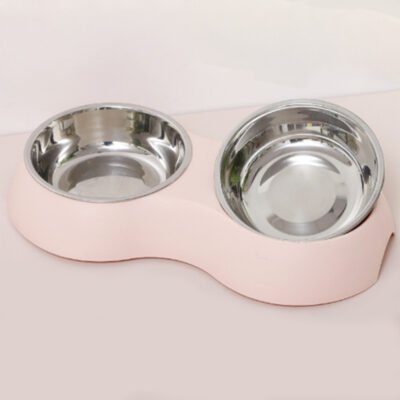 cw313c 牛皮纹理不锈钢双碗(TZSJ-cw313c)