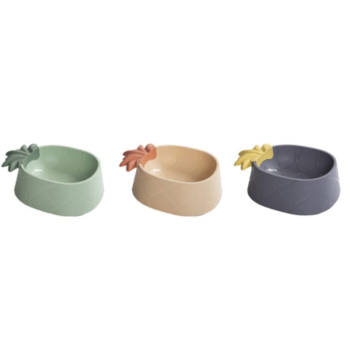 菠萝宠物单碗 24*18.5*7cm（TZSJ-cw336）