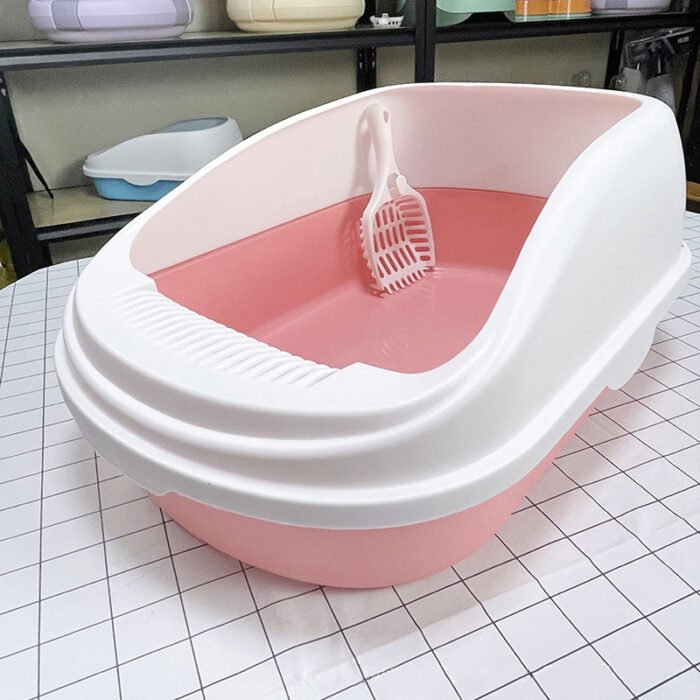 防溅猫砂盆（高边带猫砂铲）