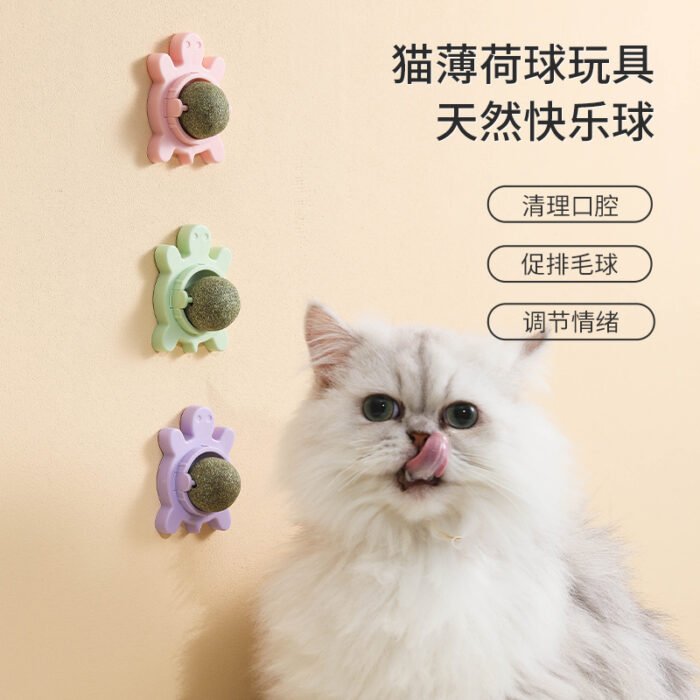 乌龟-猫薄荷玩具球