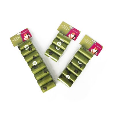 可降解印花拾便袋  厚度1.5丝15个/卷（JHCG）