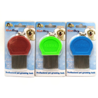 圆头密齿梳+泡壳