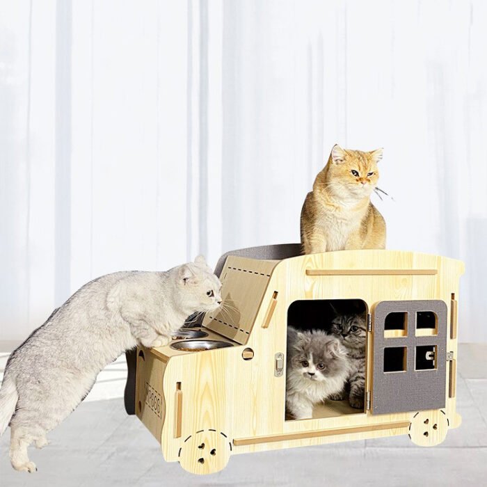 宠物卡通车 (送1个专用毛毡垫子)