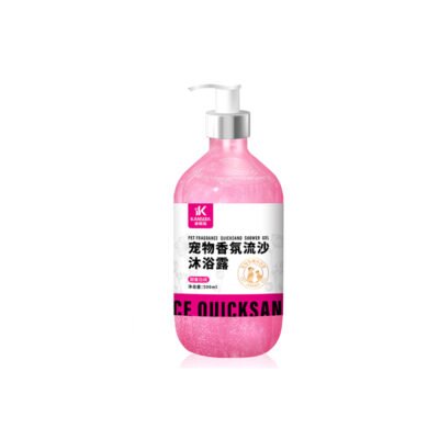 宠物香氛流沙沐浴露 甜蜜白桃 500ml/瓶（KSJ）