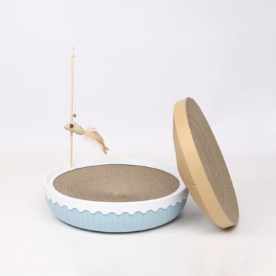 布丁猫窝（可插逗猫棒）43.5*10.5（JZCQ）