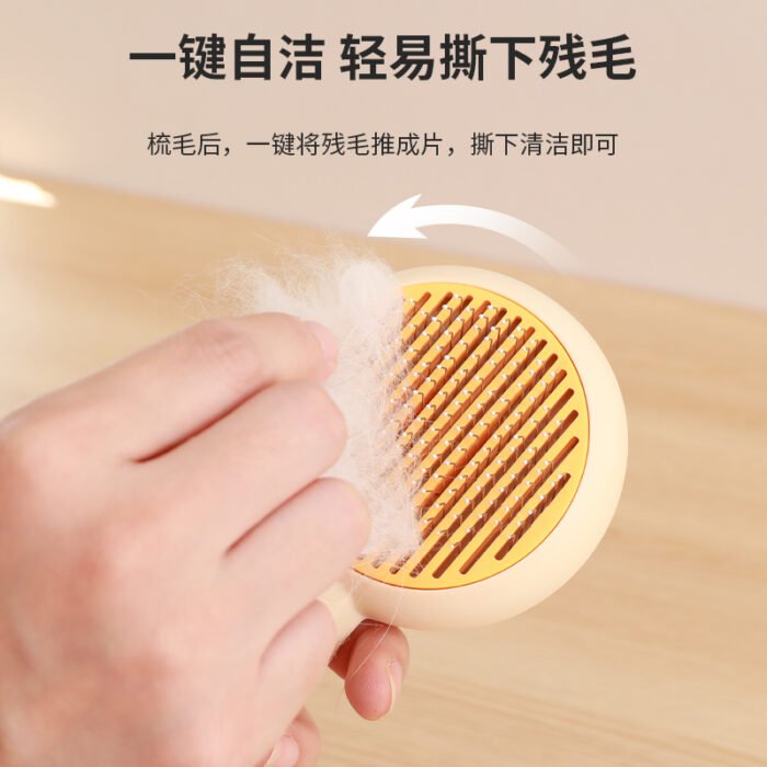 旋涡款自洁梳
