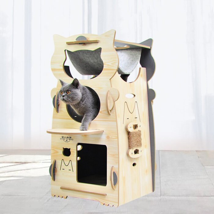 星人猫窝 （送2个专用毛毡垫子）