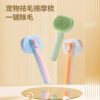 椭圆形自洁梳