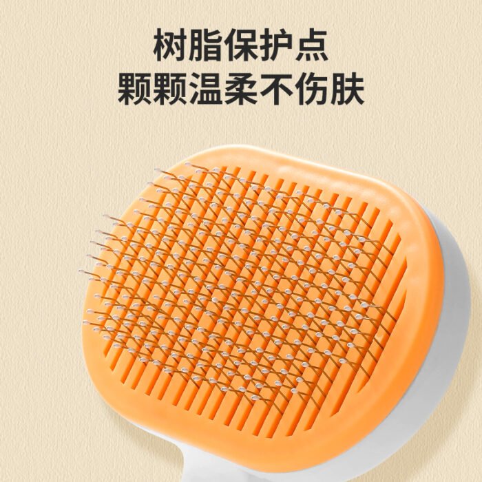 椭圆形自洁梳