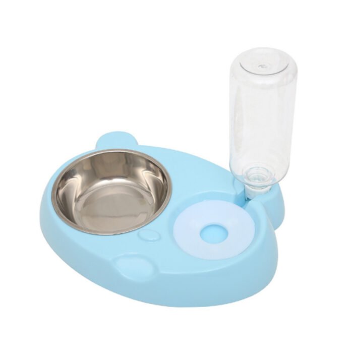 猫脸碗：蓝色（HBFD）