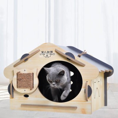 蘑菇头木屋主图_01 蘑菇头木屋 (送1个专用毛毡垫子)