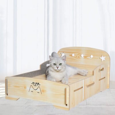 记忆喵星床主图_01 记忆喵星床 (送1个专用毛毡垫子)