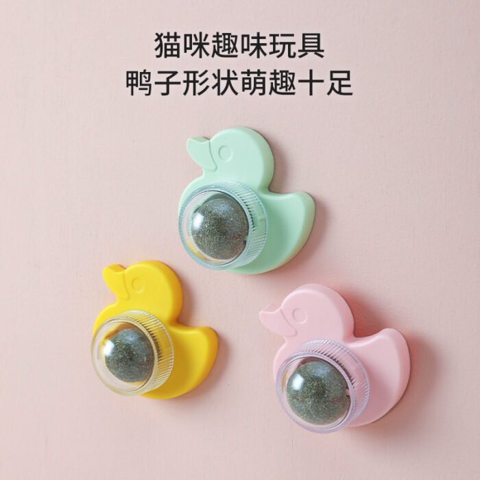 鸭子-猫薄荷玩具球